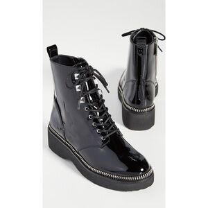 Michael Kors Patent Leather Boots